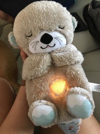 Calming Otter Plush Toy for Stress Relief